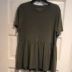 AMERICAN EAGLE BABYDOLL TOP